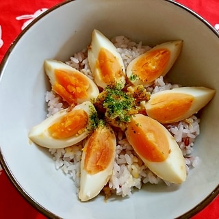 味噌漬け玉子丼